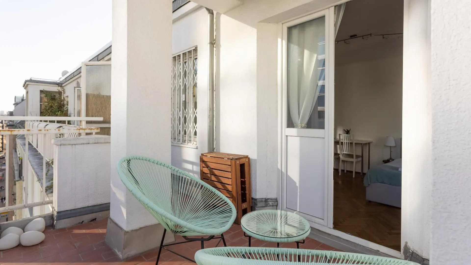 Terrassen Apartment Bei Der Staatsoper- Naschmarkt Vídeň